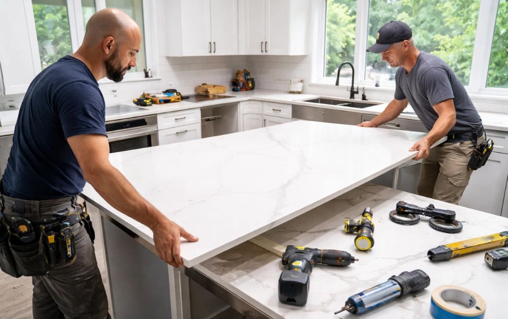 Quartz Countertops Installer UAE | Install the Perfect Designs of Countertops