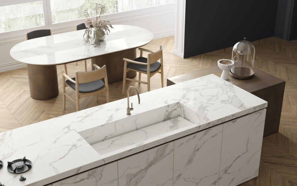 What are dektop porcelain countertops?