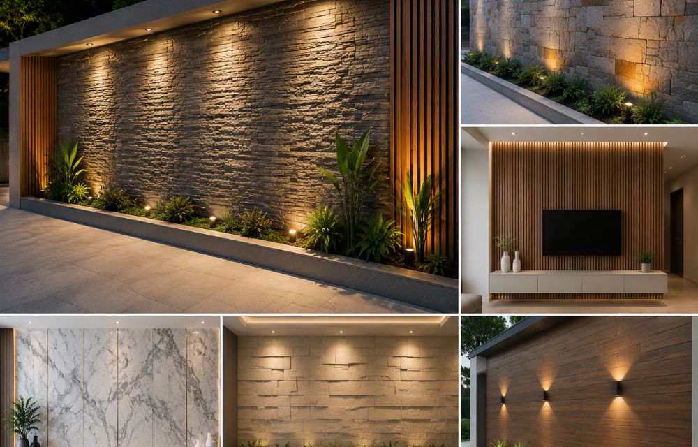 10 Stunning Wall Cladding Designs for Living Rooms